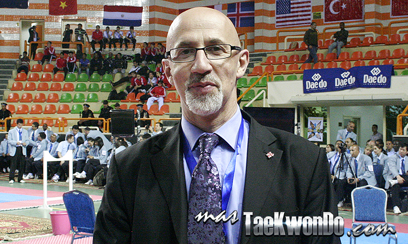 Conversamos en exclusiva con el francés Philippe Bouedo, Director del Comité de Juegos y Sub Director del Comité Técnico de WTF, una figura clave en la evolución del Taekwondo dentro del Programa Olímpico.