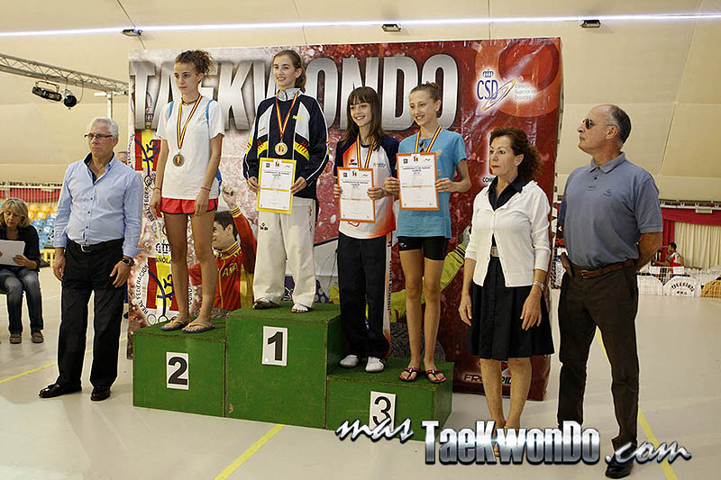BANTAM Femenino -37 Kg. Campeonato de España Cadete de Taekwondo