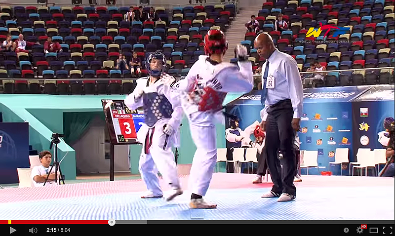 Videos Finales D2, 1st WTF World Cadet Taekwondo Championships