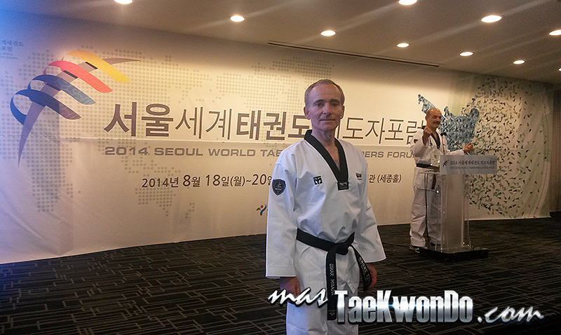 Oskar Posada - Foro Mundial de Líderes del Taekwondo