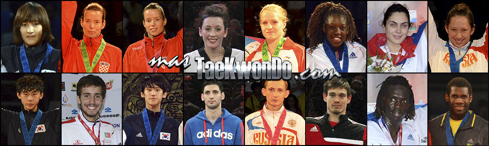 Números 1 – WTF World Ranking – Taekwondo WTF – Agosto 2014.