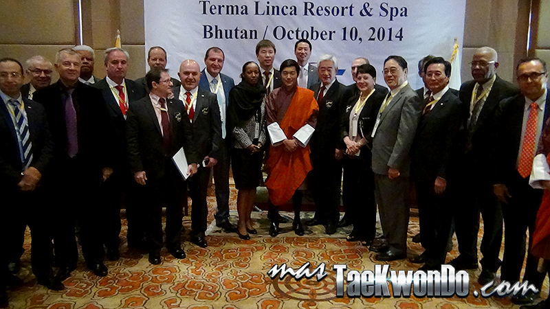 Extraordinary WTF Council Meeting, Butan, 10 de Octubre de 2014