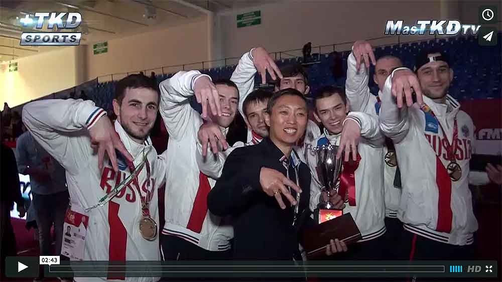 Rusia Campeon masculino de la Copa del Mundo de Taekwondo 2014