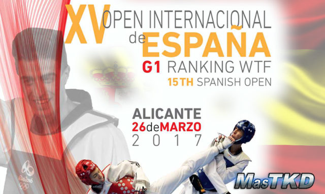 Detalles del Open de España de Taekwondo 2017