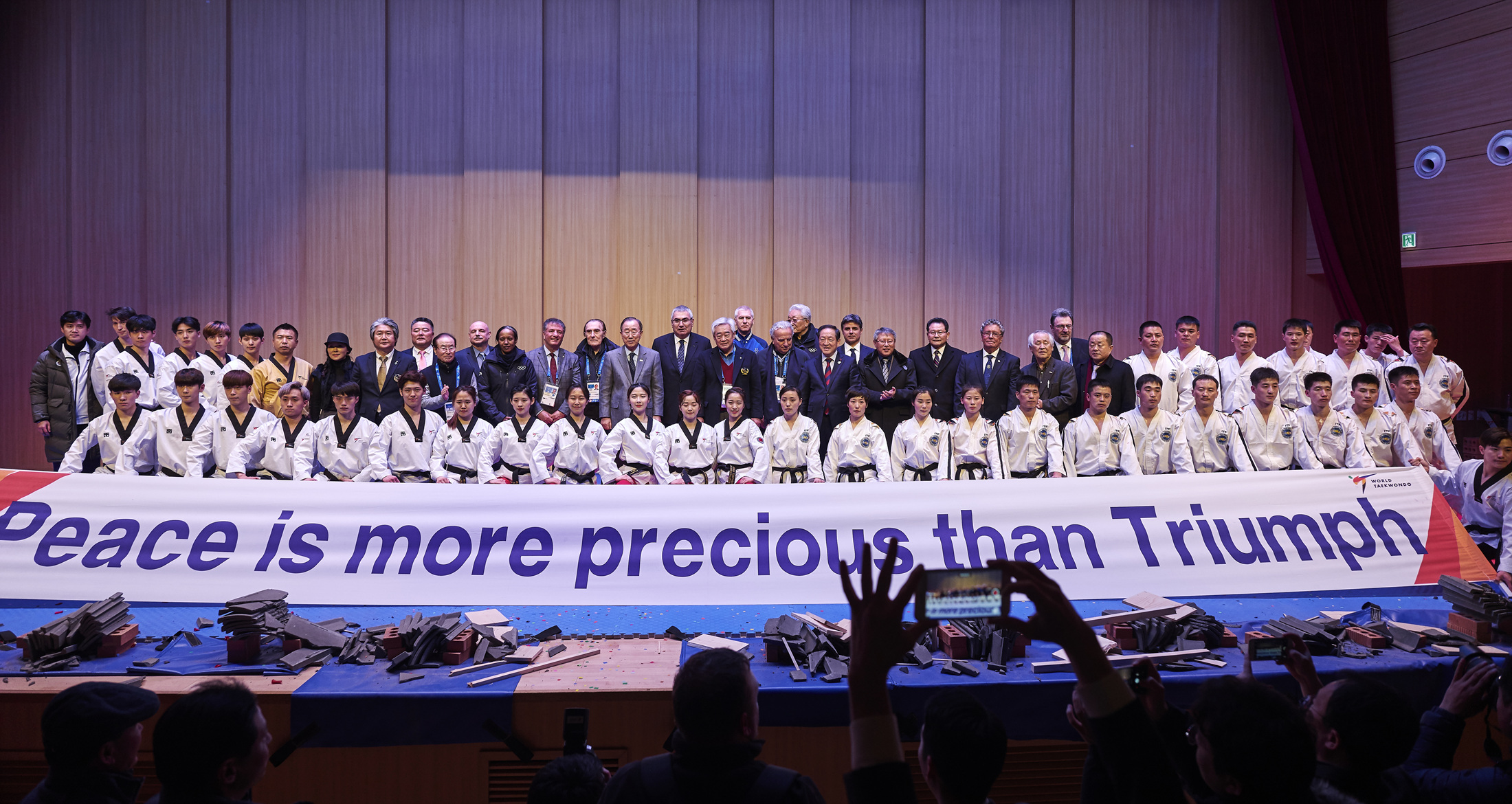 ITF y WT rompen el hielo con presentación en PyeongChang