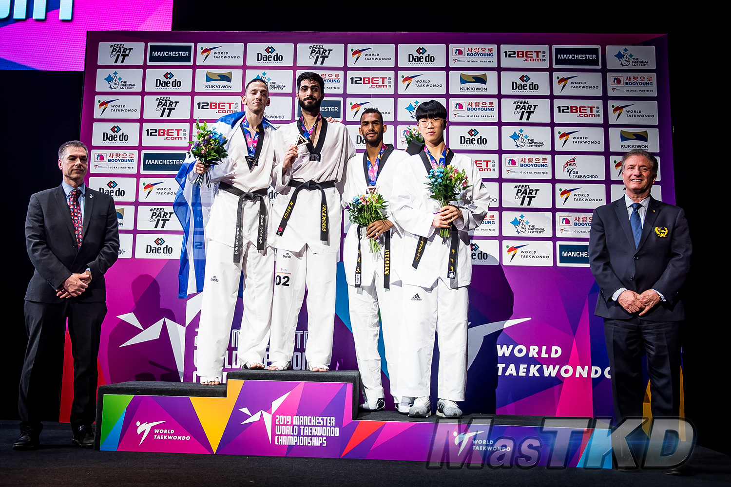 Podium_M-80_Manchester-2019-World-Taekwondo-Championships_mT-