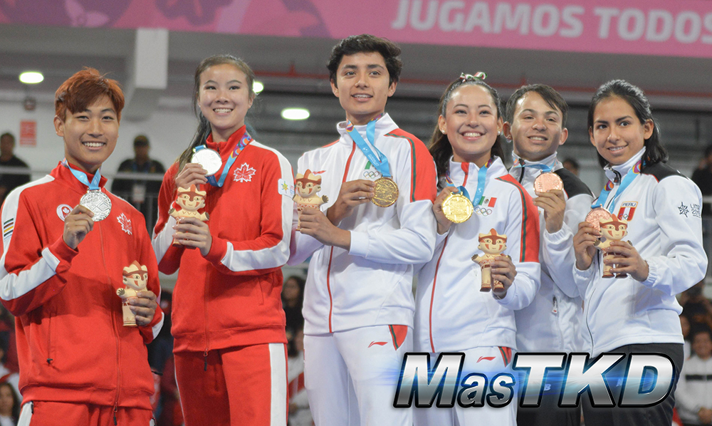 20190728_Podio-Poomsae-Pares-Mixtos_Taekwondo-Juegos-Panamericanos-Lima-2019