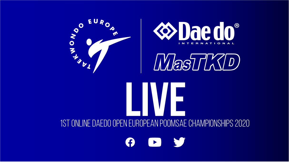 EN VIVO (Día 6) 1st. Online European Poomsae Championships