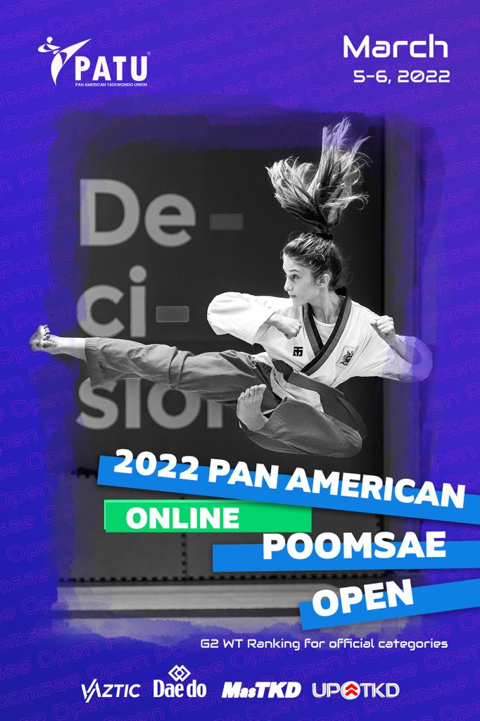 Pan American Online Poomsae Championships and Open with large number of participants