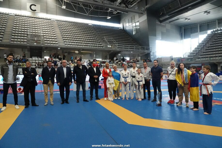 El Taekwondo español arropa y muestra su apoyo a los refugiados ucranianos