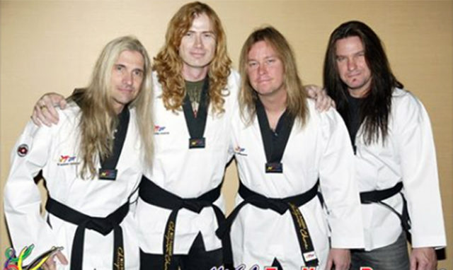Dave Mustaine de Megadeth, embajador de buena voluntad del Taekwondo