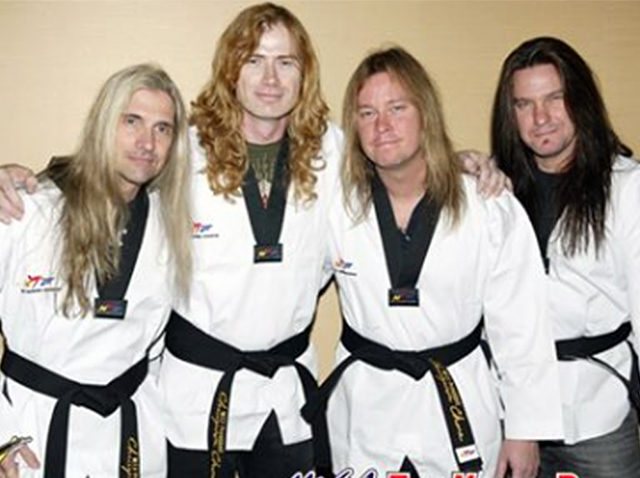 Dave Mustaine de Megadeth, embajador de buena voluntad del Taekwondo