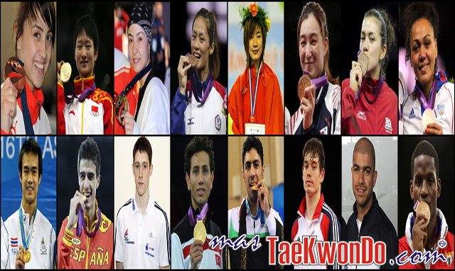 Top Ten del WTF World Ranking, Octubre 2012