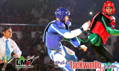 Imágenes de la final de la “Liga Mexicana de Taekwondo”
