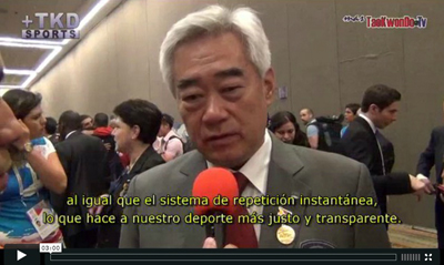 Entrevista al Presidente de la WTF, Dr. Chungwon Choue