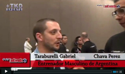 Entrevista a Gabriel Taraburelli, entrenador del equipo masculino de Argentina