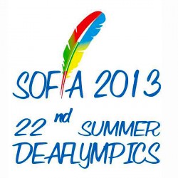Deaflympics 2013_Sofia Bulgaria_LOGO