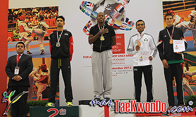 Resultados Parciales de la categoría Sénior del Pan Americano Abierto 2013 Internacional de Taekwondo, el cual se lleva a cabo entre el 20 y 22 de septiembre en el Centro de Congresos de la ciudad de Querétaro, México. El mismo es de categoría G-1 del Ranking Mundial.