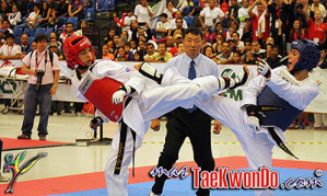 Imágenes del Pan Americano Abierto 2013 Internacional de Taekwondo, y el Panamericano Juvenil y de Cadetes que se llevan a cabo en el Centro de Congresos de la ciudad de Querétaro, México.
