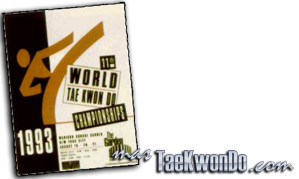 El Décimo Primer Campeonato Mundial de Taekwondo masculino y la Cuarta edición del femenino se celebró en el "Madison Square Garden" de Nueva York (Estados Unidos) del 19 al 21 de Agosto de 1993, con la participación de un total de 669 competidores de 83 países.