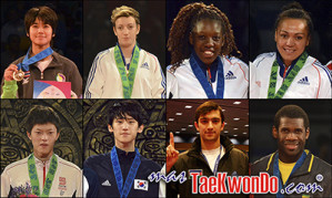 Los dieciséis mejores renqueados del mundo de cada categoría olímpica (-49, -57, -67 y +67 Kg. femenino; -58, -68, -80 y +80 Kg. masculino) correspondientes al mes de Octubre del 2013 según lo reflejado por la World Taekwondo Federation (WTF).