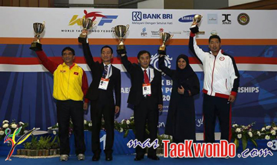 Corea ganó siete medallas de oro y cuatro medallas de plata por el título general en el “8th WTF World Taekwondo Poomsae Championships”, que concluyó en Bali, Indonesia, el 3 de noviembre de 2013.