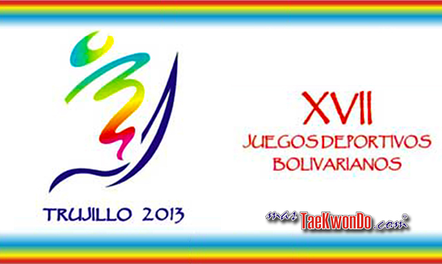 El Taekwondo en los “XVII Juegos Deportivos Bolivarianos Trujillo 2013” entrará en acción del 25 al 28 de Noviembre en el Polideportivo “Huaca del Sol” (Complejo Mochica-Chimú) de la Ciudad de Trujillo.