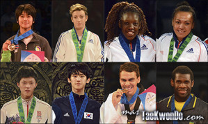 Los dieciséis mejores renqueados del mundo de cada categoría olímpica (-49, -57, -67 y +67 Kg. femenino; -58, -68, -80 y +80 Kg. masculino) correspondientes al mes de Enero del 2014 según lo reflejado por la World Taekwondo Federation (WTF).