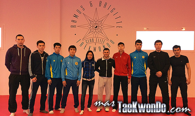 Desde el pasado 10 de enero, el Equipo Nacional de Taekwondo de Kazakstán, se encuentra entrenando en el Club Elite Ramos & Brigitte realizando entrenamientos de perfeccionamiento de cara a eventos ranqueables.