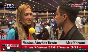 “MasTaekwondo TV” conversó en exclusiva con Vanina Sánchez Berón, entrenadora de la Selección Femenina de Argentina en el "2014 US Open", realizado en la ciudad de Las Vegas.