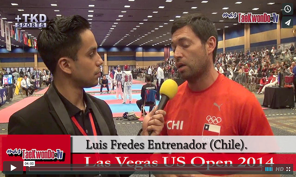 “MasTaekwondo TV” conversó en exclusiva con Luis Fredes, entrenador de la Selección de Chile en el 