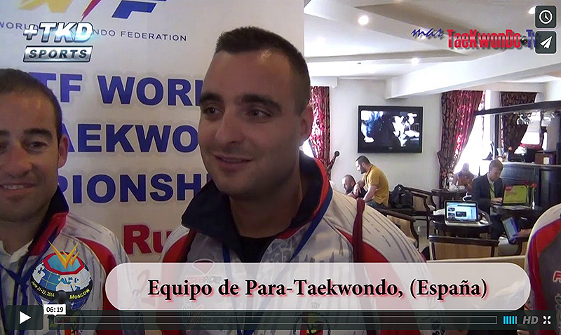 Entrevista con el Equipo de Para-Taekwondo de España