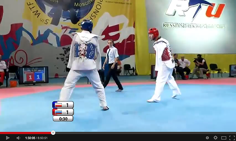 Video de los combates del primer día del Mundial de Para-Taekwondo