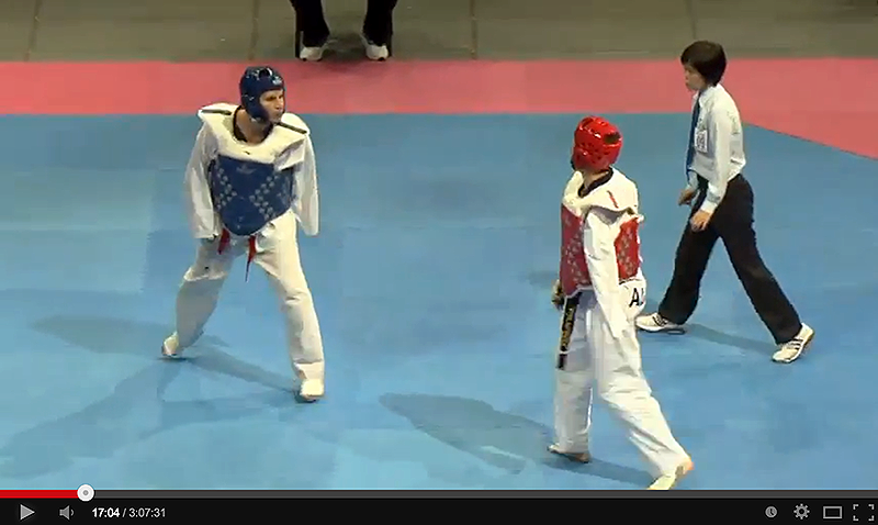 Video de los combates del segundo día del Mundial de Para-Taekwondo