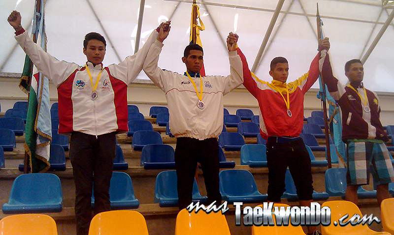 I Válida Nacional de Taekwondo Barinas 2014 - Podio
