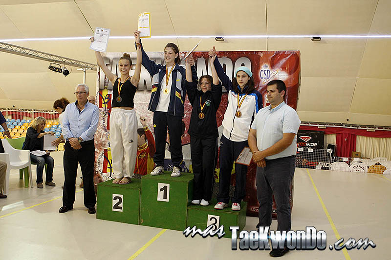 MIDDLE Femenino -55 Kg. Campeonato de España Cadete de Taekwondo
