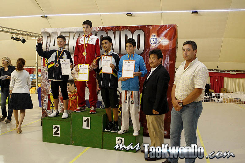 BANTAM Masculino -41 Kg. Campeonato de España Cadete de Taekwondo