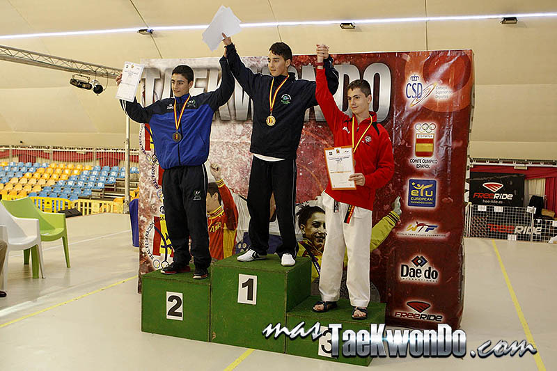 WELTER Masculino -53 Kg. Campeonato de España Cadete de Taekwondo