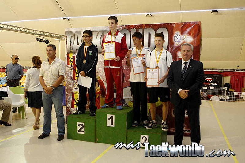 LIGHT MIDDLE Masculino -57 Kg. Campeonato de España Cadete de Taekwondo