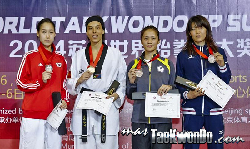 2014 WTF World Taekwondo Grand Prix Series 1, Podio F-57