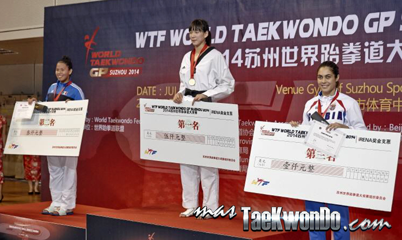2014 WTF World Taekwondo Grand Prix Series 1, Podio F+67