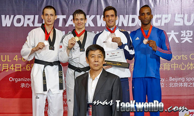2014 WTF World Taekwondo Grand Prix Series 1, Podio M-80