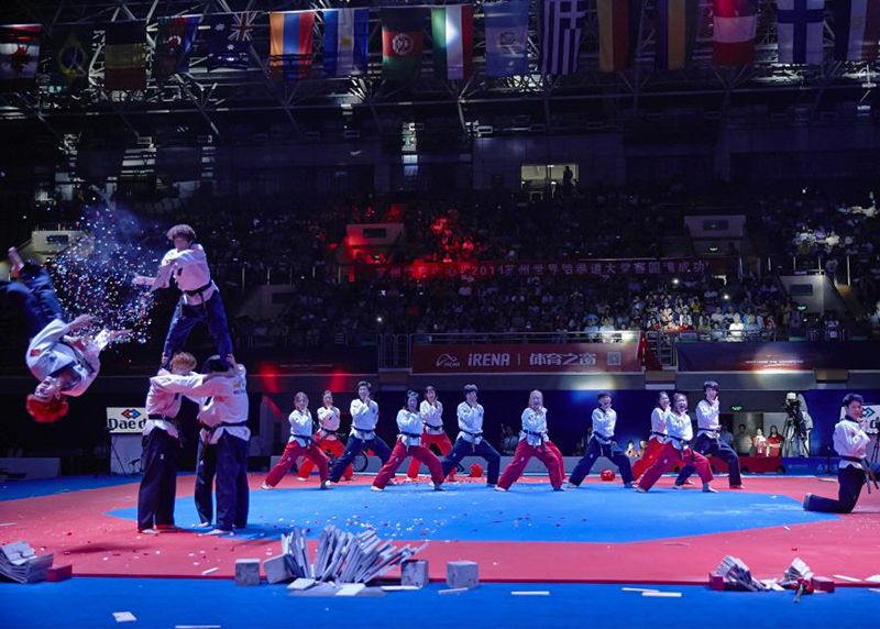 GP SUZHOU 2014, taekwondo Exhibicion