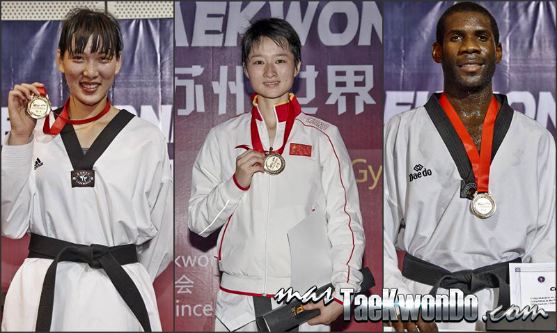 medallistas de oro del GP SUZHOU 2014 - Taekwondo