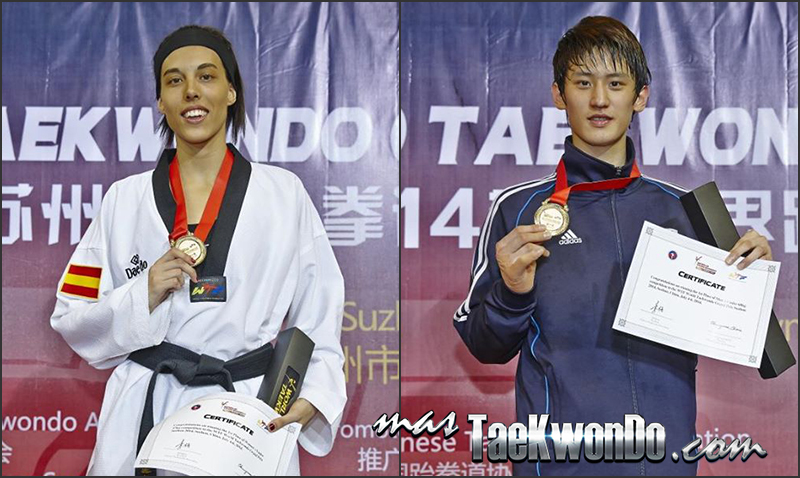 Suzhou2014_D3 gold-medallist_Taekwondo