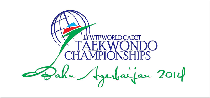 LOGO del 1st WTF World Cadet Taekwondo Championships