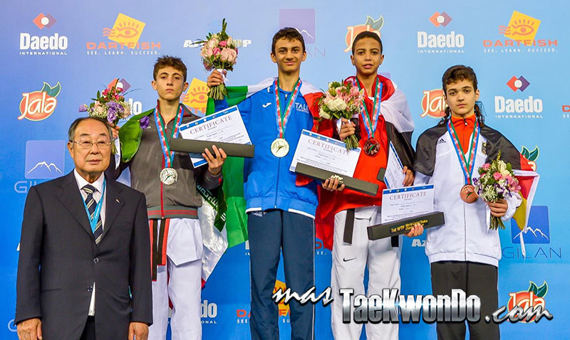 D2_1st WTF World Cadet Taekwondo Championships_Cadet Male -49kg
