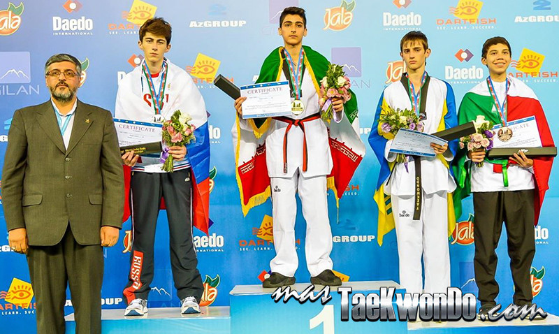 D3_1st WTF World Cadet Taekwondo Championships_Cadet male -57kg