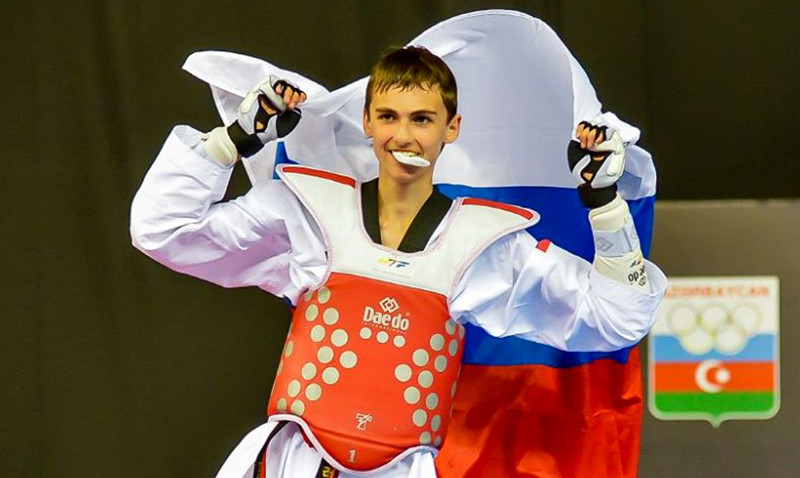 Dmitrii Pastukhov de Rusia oro en el Mundial Cadetes