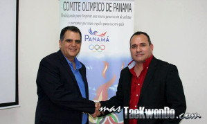Boris Alvarez presidente de la Federación Panameña de Taekwondo